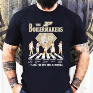 The Purdue Boilermakers 129th Thank You For The Memories 1896 2025 Signatures Shirt