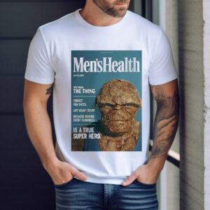 The Thing Men’s Health Magazine Parody July 2025 Marvel Superhero Wall Art For Gym Lovers Shirt