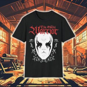 Tom Gabriel Warrior Only Death Is Real Mask Tshirt