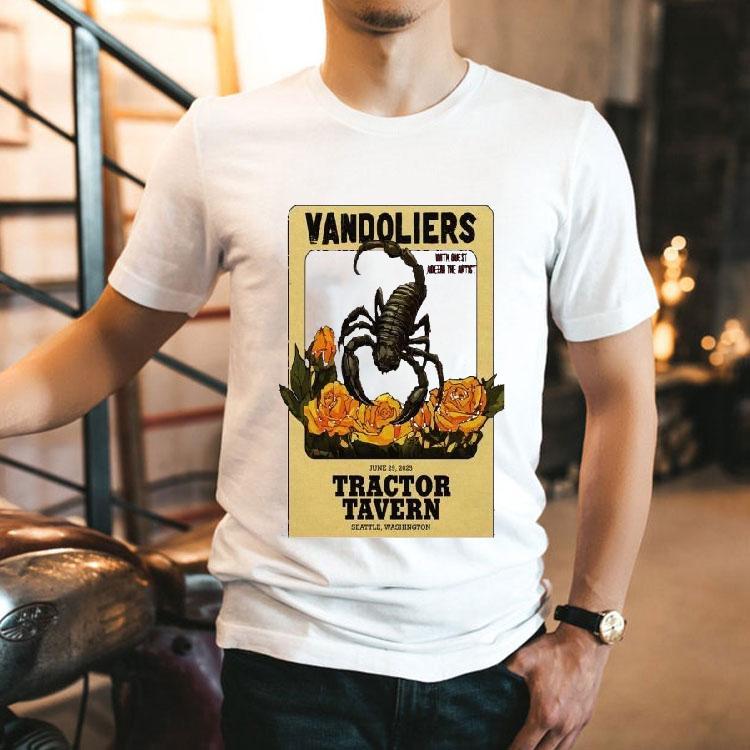 Tractor Tavern June 29 2025 Vandoliers Scorpion Shirt Tractor Tavern June 29 2025 Vandoliers Scorpion Shirt