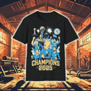 Trump And Chelsea Football Team Championship 2025 Trophy Shirt
