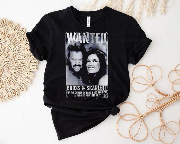 Wanted Kross And Scarlett Wwe Shirt Wanted Kross And Scarlett Wwe Shirt