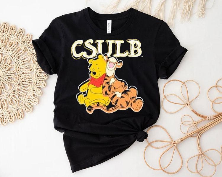 Winnie-the-pooh And Tigger Long Beach State Lbsu Shirt Winnie-the-pooh And Tigger Long Beach State Lbsu Shirt