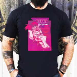 Wolf Neon Summer Shirt