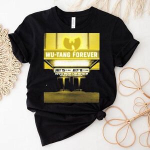Wu Tang Clan Pop Up At Irving Plaza In New York On July 15 16 2025 Yellow Neon Marquee Shirt