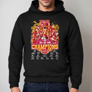 Maroons State Of Origin Champions Signatures Hoodie