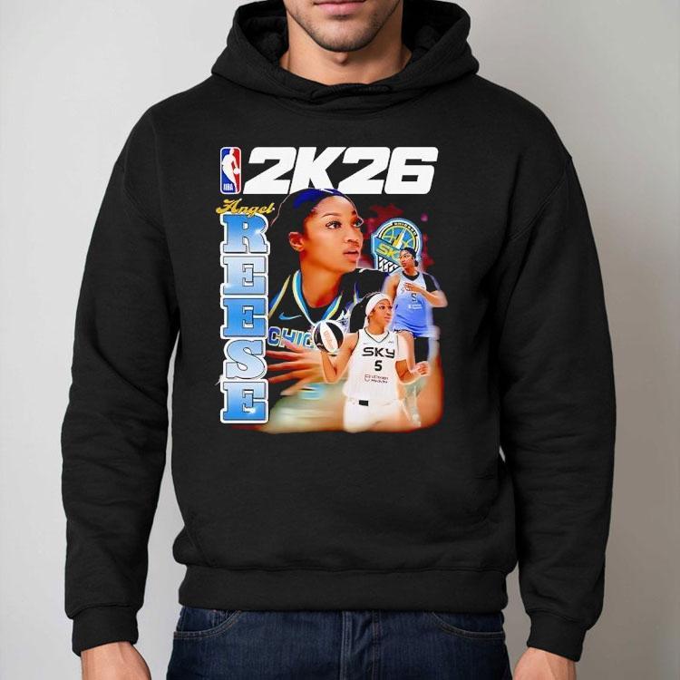 Angel Reese Nba 2k26 Chicago Sky Basketball Shirt Angel Reese Nba 2k26 Chicago Sky Basketball Shirt