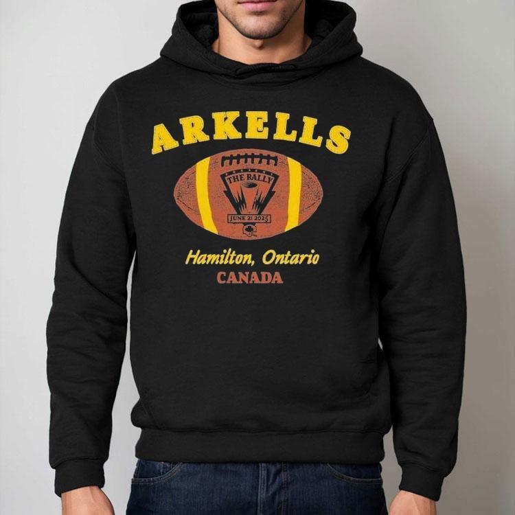 Arkells Hamilton Ontario Canada The Rally Football Event June 21 2025 Shirt Arkells Hamilton Ontario Canada The Rally Football Event June 21 2025 Shirt