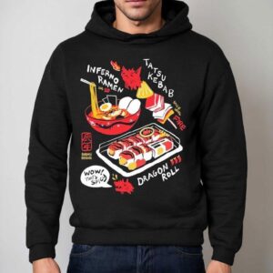 Bandage Brigade Dragon Roll Hot Spicy Shirt 2 Bandage Brigade Dragon Roll Hot Spicy Hoodie