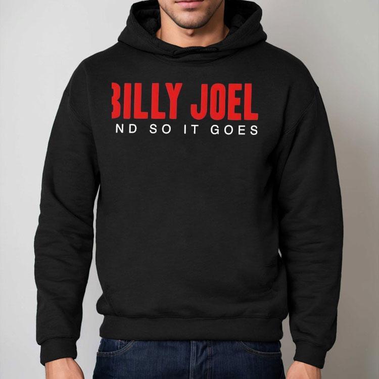 Billy Joel And So It Goes Title Shirt Billy Joel And So It Goes Title Shirt