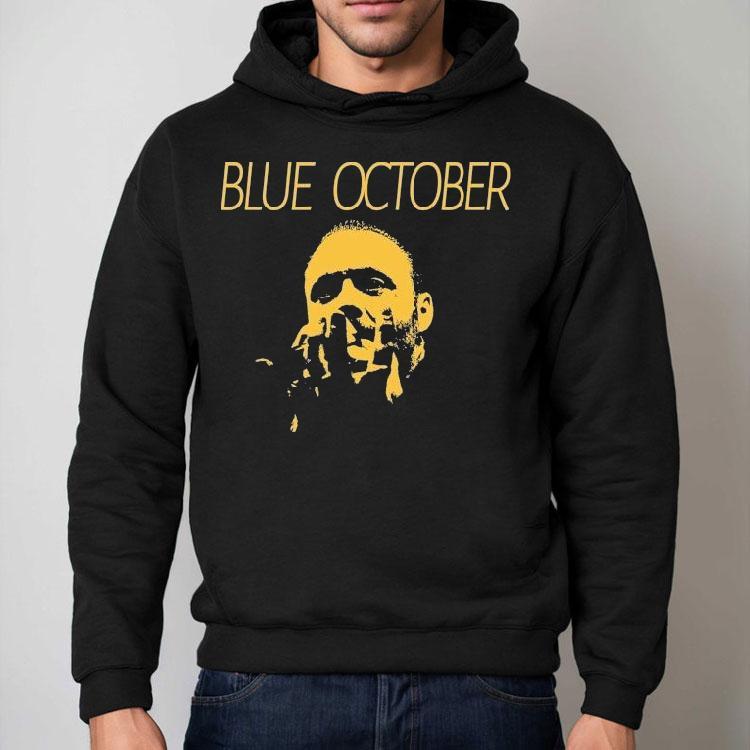 Blue October Midnight Foil Shirt Blue October Midnight Foil Shirt