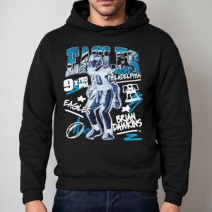 Brian Dawkins Philadelphia Eagles Football X Pro Bowl Hoodie