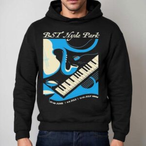 Bst Hyde Park London Uk July Piano Hoodie