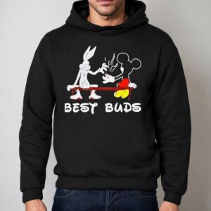 Bugs Bunny And Mickey Best Buds Hoodie