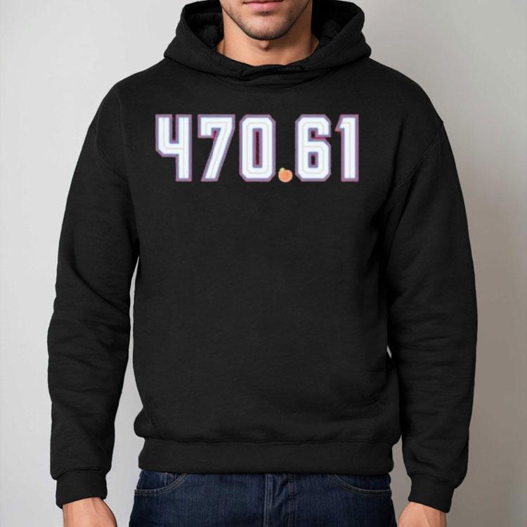 Cal Raleigh 470.61 Peach Shirt Cal Raleigh 470.61 Peach Shirt