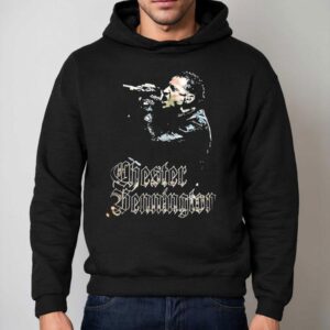 Chester Bennington American Singer Portrait Shirt 2 Chester Bennington American Singer Portrai Hoodie