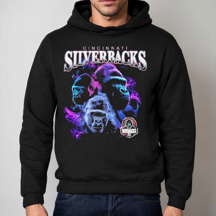 Cincinnati Silverbacks Hip Hop Shirt Cincinnati Silverbacks Hip Hop Shirt