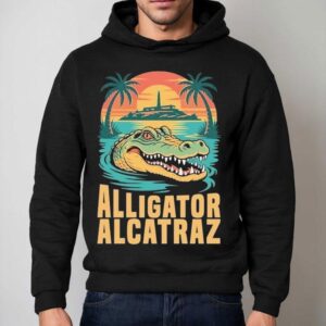 Clown World Alligator Alcatraz Crocodile Shirt 2 Clown World Alligator Alcatraz Crocodile Hoodie