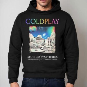 Coldplay Music Of The Spheres Madison Wi July 19 2025 Camp Randall Stadium Shirt 2 Coldplay Music Of The Spheres Madison Wi July Camp Randall Stadium Hoodie