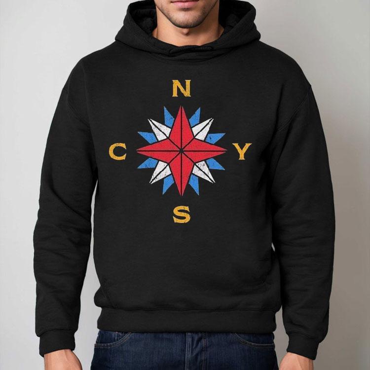 Crosby, Stills, Nash Young Compass Shirt Crosby, Stills, Nash Young Compass Shirt