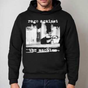 Cybertruck Explodes Rage Against The Machine Outside Hoodie