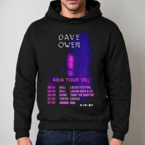 Dave Owen Asia Tour 2025 Tokyo Circus July 4 Shirt 2 Dave Owen Asia Tour Tokyo Circus July Hoodie