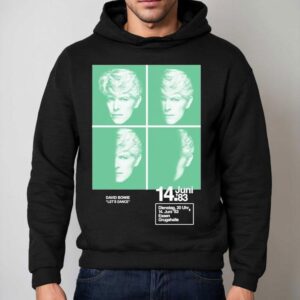 David Bowie Let S Dance Concer Hoodie