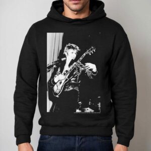 David Bowie Smiling Guitar Shirt 2 David Bowie Smiling Guitar Hoodie