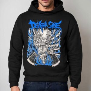 Death Side Flame Axe Shirt 2 Death Side Flame Axe Hoodie