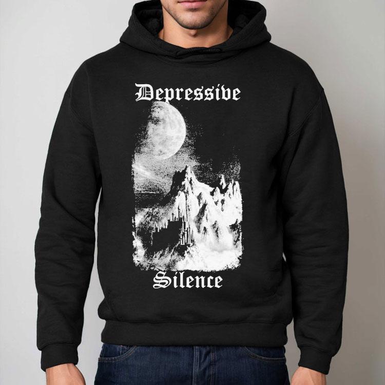 Depressive Silence Mourning Shirt Depressive Silence Mourning Shirt