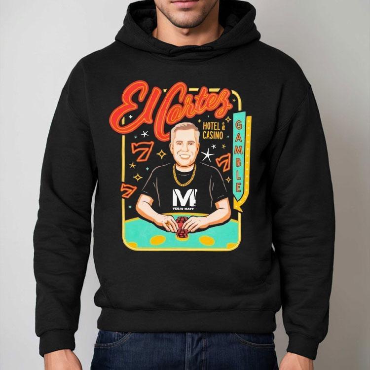El Cortez Vegas Matt Gamble Hotel And Casino Shirt El Cortez Vegas Matt Gamble Hotel And Casino Shirt