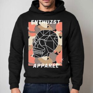 Enthuzst Camo Skull Hoodie