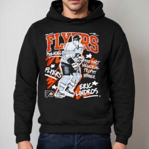 Eric Lindros Philadelphia Flyers Hockey 1995 Hart Memorial Trophy Winner Shirt 2 Eric Lindros Philadelphia Flyers Hockey Hart Memorial Trophy Winner Hoodie