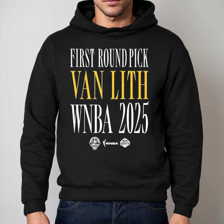 First Round Pick Van Lith Chicago Sky Wnba 2025 Shirt First Round Pick Van Lith Chicago Sky Wnba 2025 Shirt