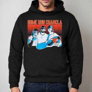 Francisco Lindor Brandon Nimmo And Pete Alonso Home Run Chancla New York Mets Baseball Shirt 2 Francisco Lindor Brandon Nimmo And Pete Alonso Home Run Chancla New York Mets Baseball Hoodie