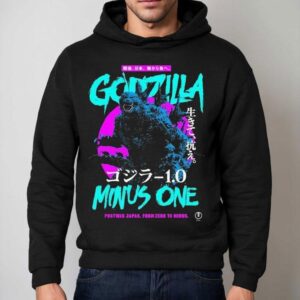 Godzilla Minus One Postwar Japan From Zero To Minus Rucking Fotten X Gxg Varian Hoodie