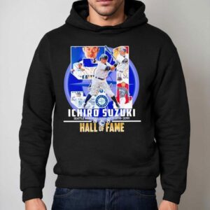 Ichiro Suzuki Seattle Mariners 2025 Hall Of Fame Signature Shirt 2 Ichiro Suzuki Seattle Mariners Hall Of Fame Signature Hoodie