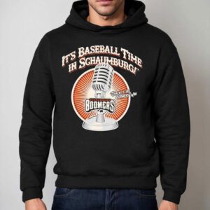 It S Baseball Time In Schaumburg Chalk It Up Boomers Win Hoodie