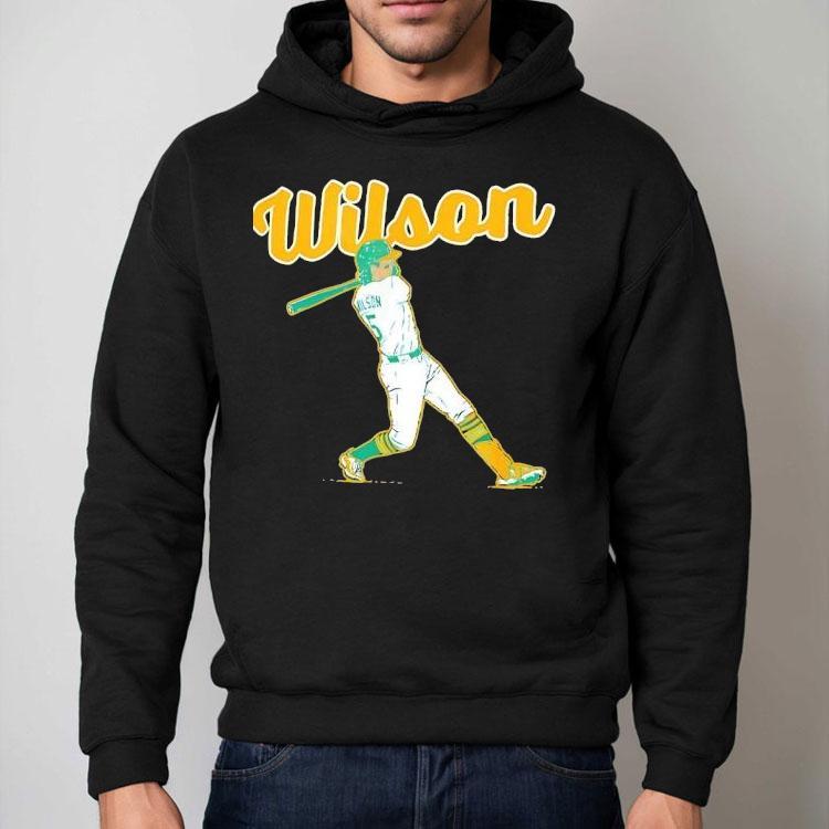 Jacob Wilson Oakland Athletics Baseball Shirt Jacob Wilson Oakland Athletics Baseball Shirt