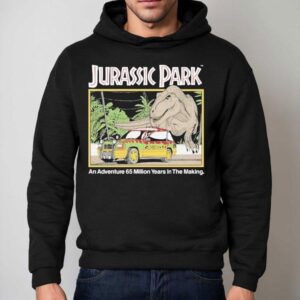 Jurassic Park An Adventure Million Years In The Making Dinosaur Hoodie