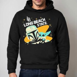 Long Beach State X The Mandalorian Baby Yoda Hoodie