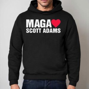 Maga Love Scott Adams Hoodie