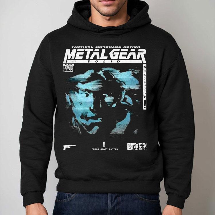Metal Gear Solid 4 Guns Of The Patriots Tactical Espionage Action Press Start Button Shirt Metal Gear Solid 4 Guns Of The Patriots Tactical Espionage Action Press Start Button Shirt