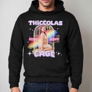 Nicolas Cage Thiccolas Cage Meme Hoodie
