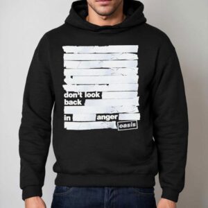 Oasis Live World Tour Don T Look Back In Anger Hoodie