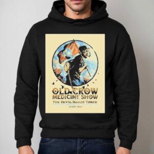 Old Crow Medicine Show The Devil Makes Three Red Rocks Amphitheatre Morrison Co Hoodie