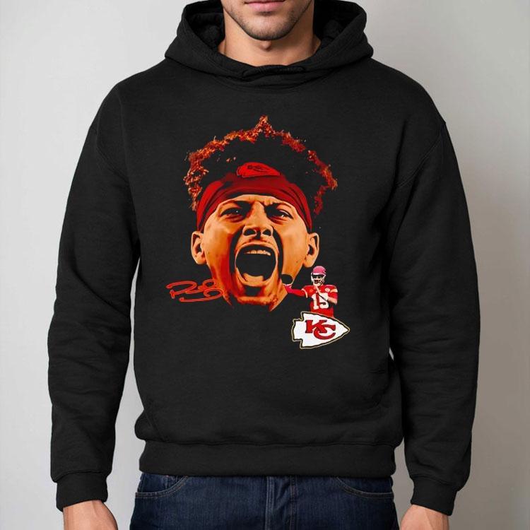 Patrick Mahomes Bigface Kansas City Chiefs Football Signature Shirt Patrick Mahomes Bigface Kansas City Chiefs Football Signature Shirt