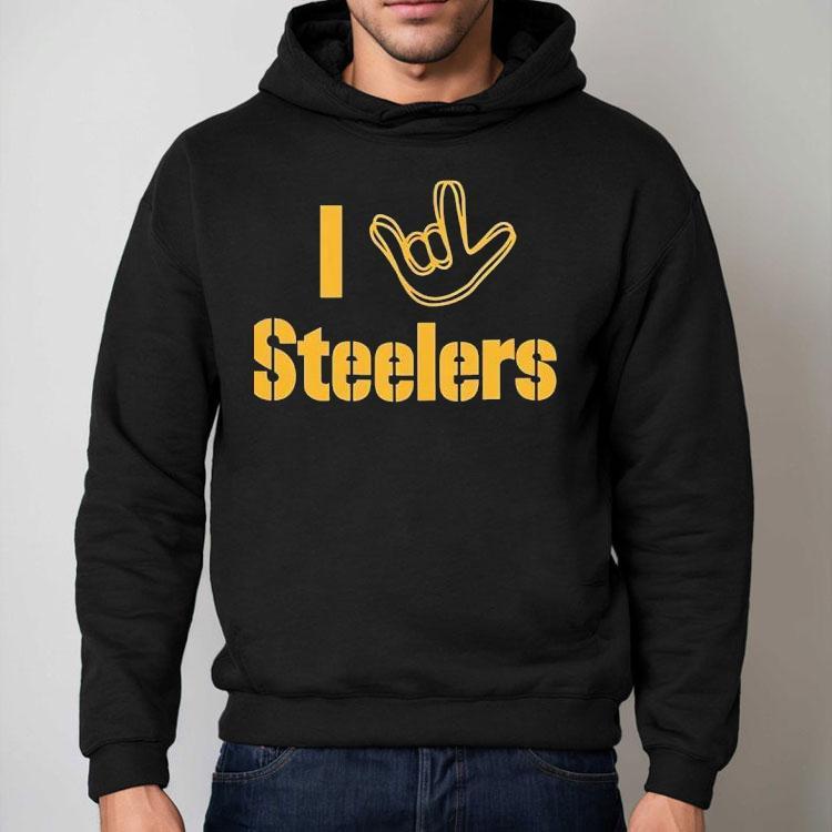 Pittsburgh Slers I Love Sign Slers Shirt Pittsburgh Slers I Love Sign Slers Shirt