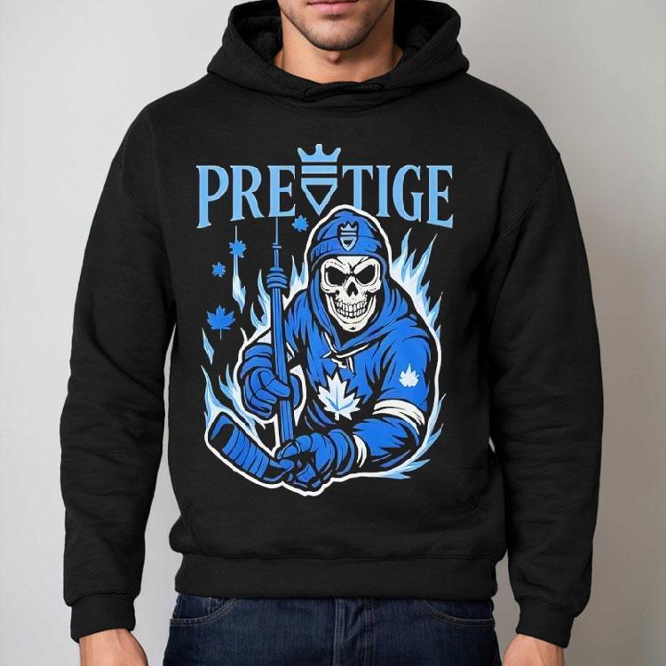 Pretige Skeleton Toronto Maple Leafs Shirt Pretige Skeleton Toronto Maple Leafs Shirt