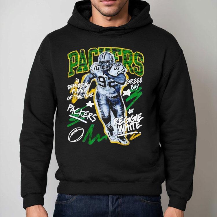 Reggie White Green Bay Packers Football 2x Defensive Player Of The Year Shirt Reggie White Green Bay Packers Football 2x Defensive Player Of The Year Shirt